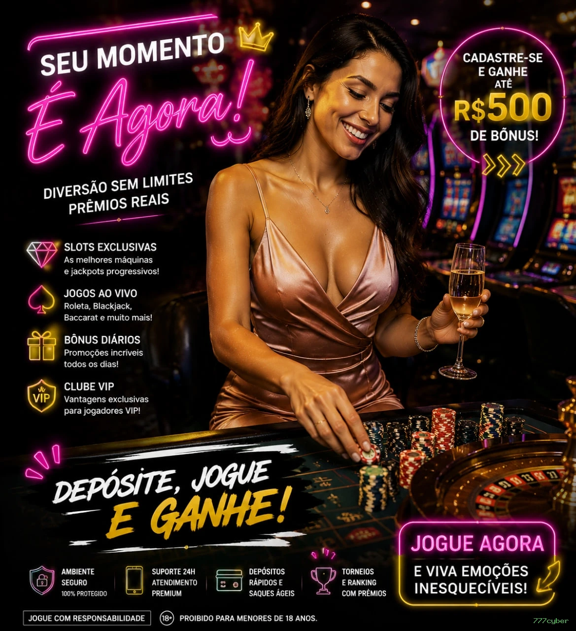 Cassino ao vivo com dealers reais da Evolution Gaming